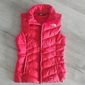 The North Face Women's Red Quilted Vest